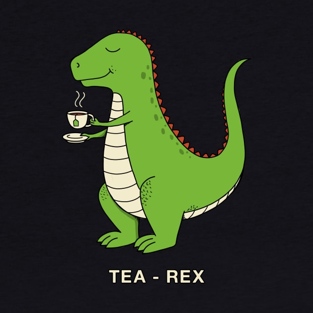 Tea Rex by coffeeman